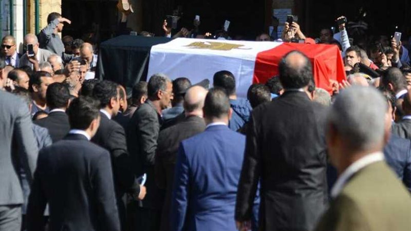 شادية في مثواها الأخير