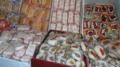 ضبط 44 مليون طن حلوي المولد ومنتجات لحوم فاسدة
