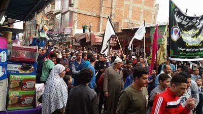 أهالي البحيرة يحتفلون بالمولد النبوي الشريف (صور)