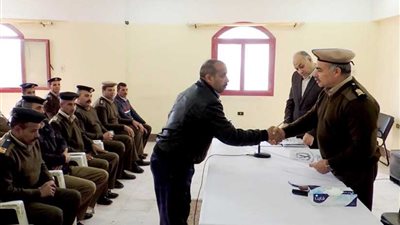 نائب مدير أمن المنيا يشهد ختام الدورة التثقيفية رقم 51