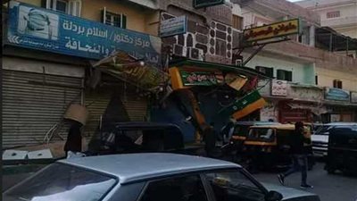 رفع وإزالة 334 إشغال طريق بدمنهور