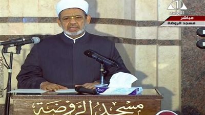 الطيب لأهالي الروضة: نحن هنا لنؤكد لكم أننا نتألم لألمكم ونعزيكم ونخفف عنكم مصابكم