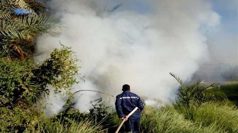 السيطرة على حريق