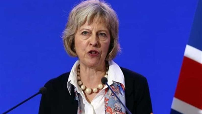 تيريزا ماي عن حادث