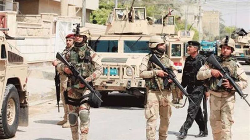 القوات العراقية تلقي