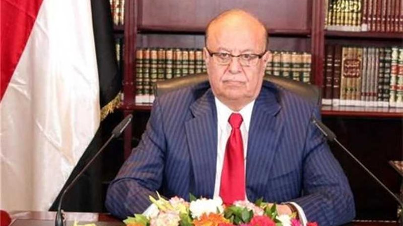 هادي يعزي الشعب اليمني