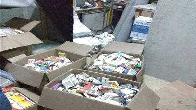 ضبط 250 ألف عبوة أدوية مهربة جمركيًا في السلام