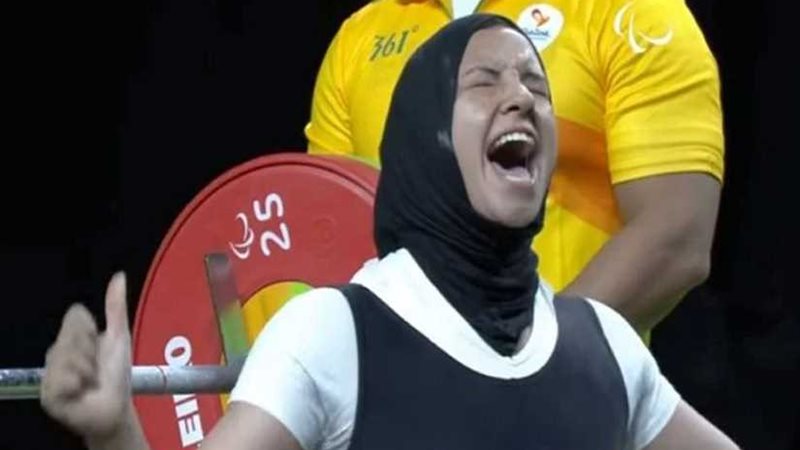 رحاب أحمد تحصد الميدالية