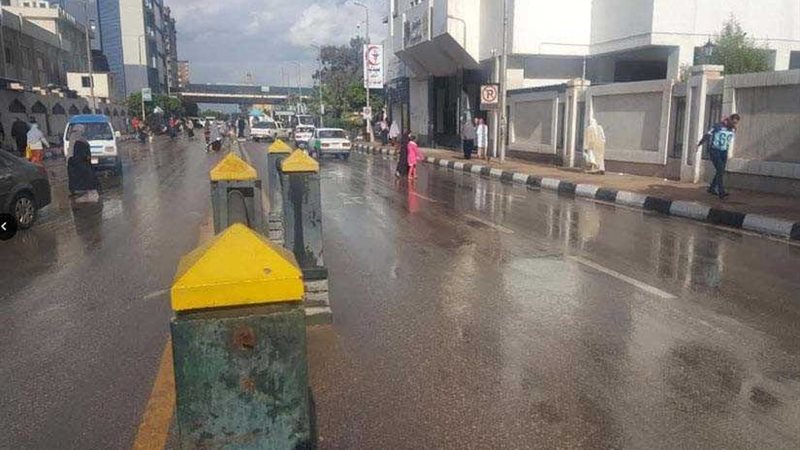 أمطار غزيرة تضرب