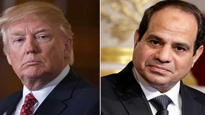 السيسي يؤكد لترامب