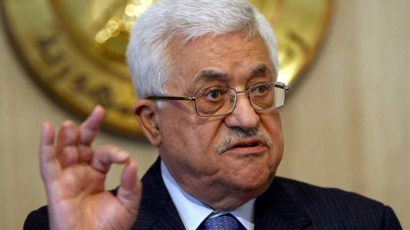 عباس يلقي خطابا تلفزيونيا