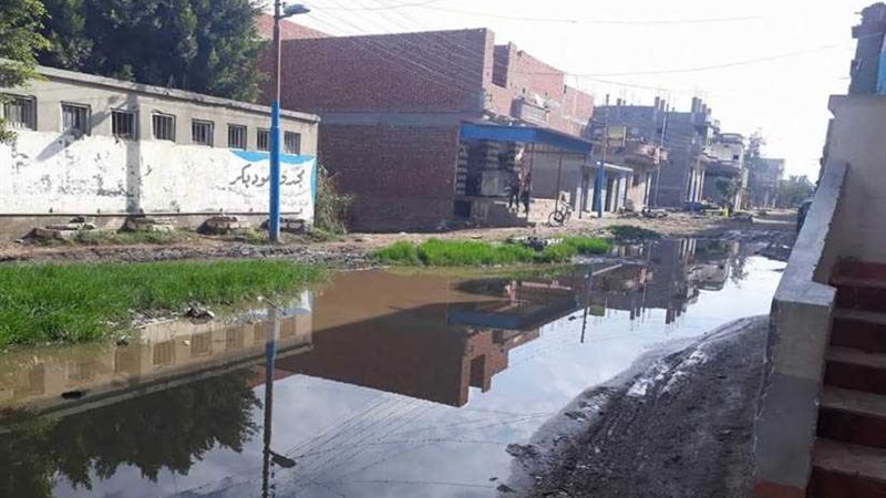 قرية فيشا تغرق في