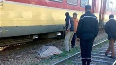 مصرع طفل أثناء عبور شريط السكة الحديد بشبين القناطر