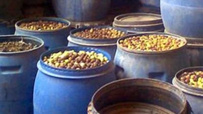 ضبط مصنع مخللات بدون ترخيص بمغاغة