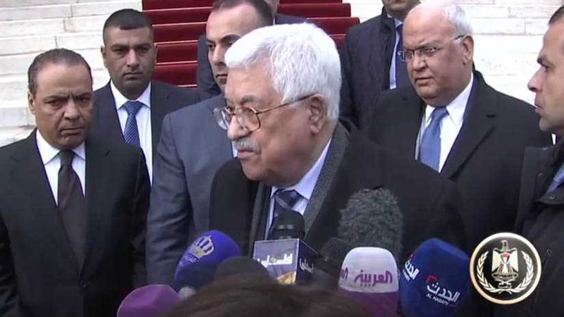 الرئيس الفلسطيتي