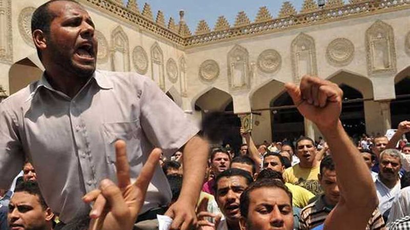 عاجل : مظاهرات داخل