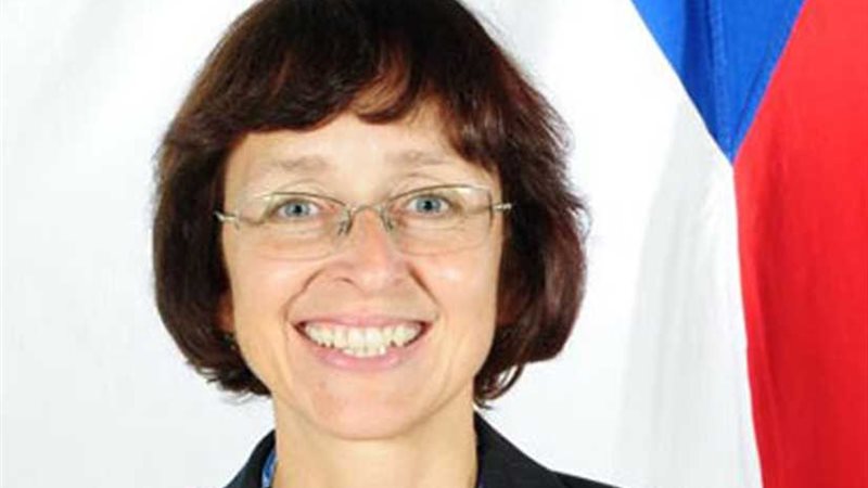 سفيرة التشيك بالقاهرة