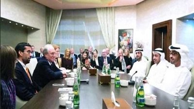 ولي عهد أبو ظبي: الحل السياسي في اليمن مهم لكن 