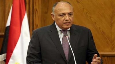 شكري: عملية السلام تنتهي بتحقيق الشعب الفلسطيني كامل حقوقه المشروعة