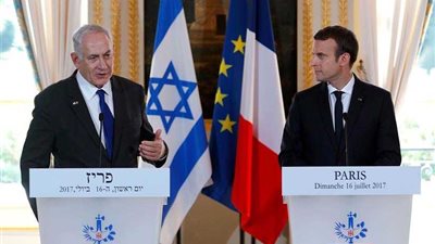 الرئيس الفرنسي يلتقي نتنياهو في أعقاب الأزمة بشأن القدس
