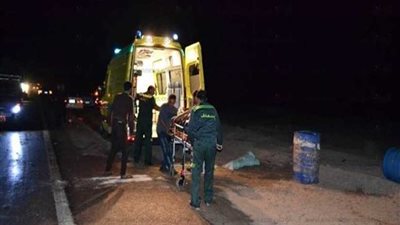 مصرع ربة منزل وإصابة 3 أشخاص في حادث تصادم بالبحيرة