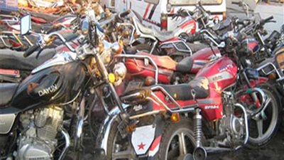 القبض على عصابة سرقة الدراجات البخارية بالخانكة