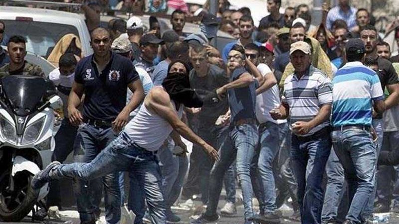 مواجهات في محيط السفارة