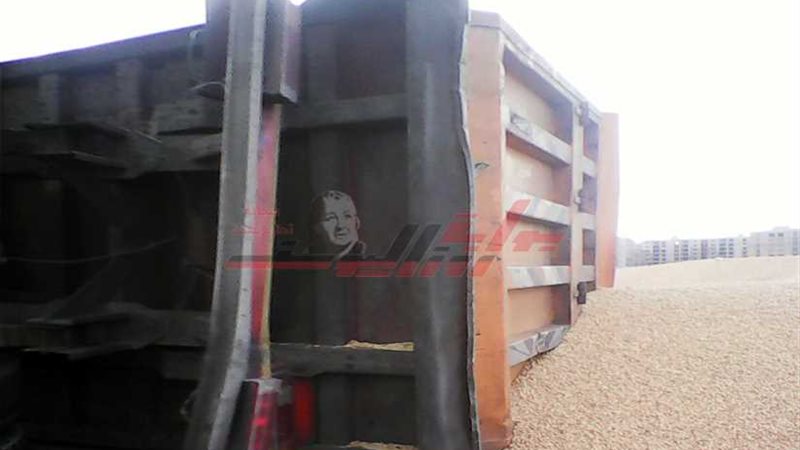 انقلاب سيارة نقل