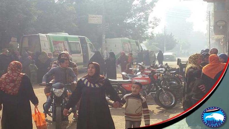 قوافل طبية وغذائية