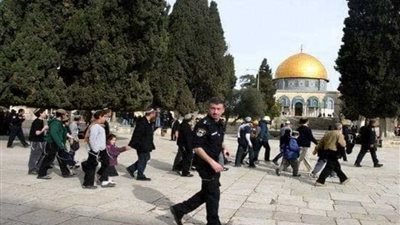 37 مستوطنا يقتحمون الأقصى بحراسة مشددة