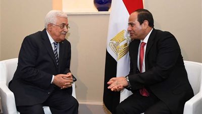 بدء اجتماع الرئيس السيسي مع نظيره الفلسطيني في القاهرة