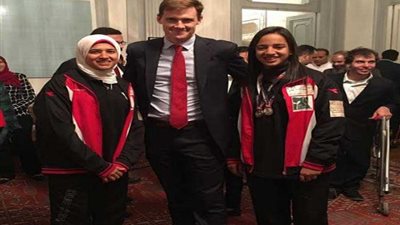 بالصور .. السفير البريطاني يلتقي منتخبات مصر الذهنية الباراليمبية في اليوم العالمي للمعاق