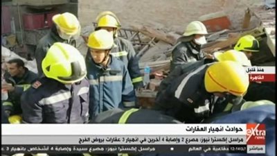 نائب محافظ القاهرة يكشف تفاصيل انهيار 3 عقارات بروض الفرج (فيديو)