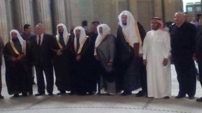 رئيس محكمة النقض يستقبل وفدا قضائيا سعوديا