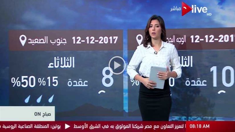 بالفيديو| الأرصاد: