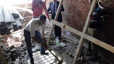 حملة لإزالة 47 مبنى مخالفًا بالمنوفية