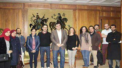 دار الكتب والوثائق تستقبل وفدًا من المعهد الفرنسي للآثار