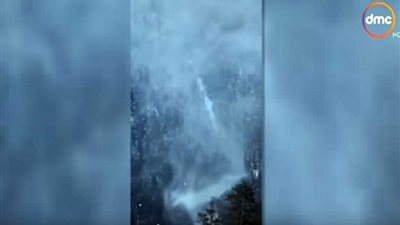 ظاهرة نادرة لعاصفة تعرف باسم «شيطان الثلج» (فيديو)