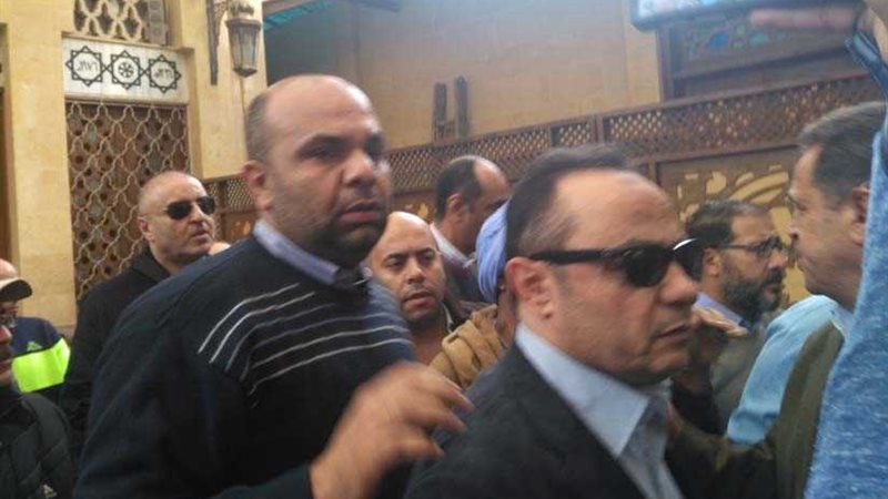 نجوم الكرة في جنازة