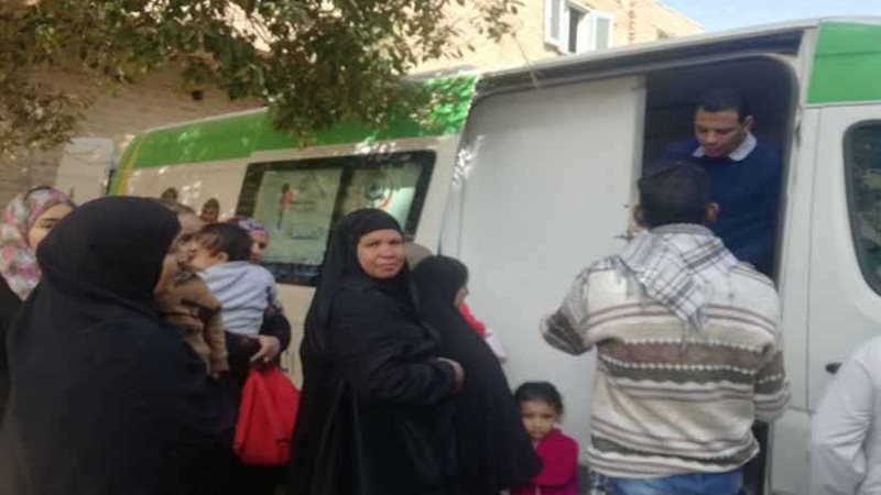 علاج 1500 مواطنا