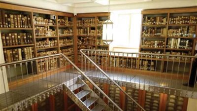 افتتاح مكتبة دير سانت كاترين