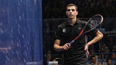 علي فرج يتأهل لنصف نهائي بطولة العالم للإسكواش