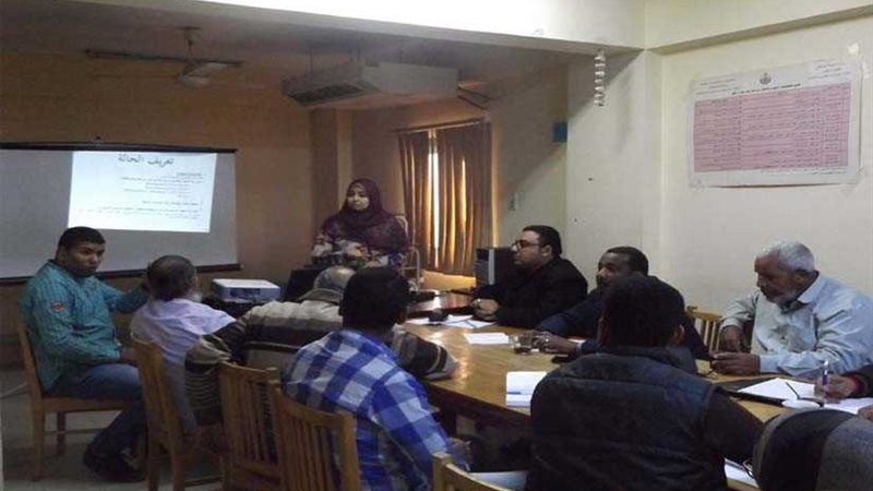 صحة أسوان تناقش المستجدات