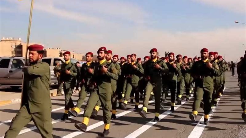 أول استعراض عسكري