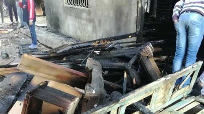 السيطرة على حريق