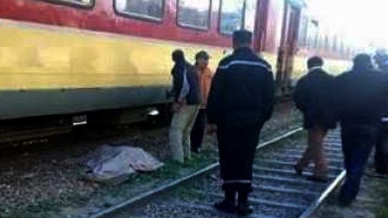 وفاة شاب صدمه قطار