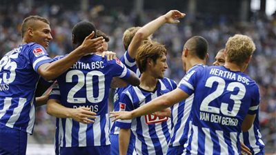 هيرتا برلين يفوز على لايبزيج 2/3 في الدوري الألماني لكرة القدم