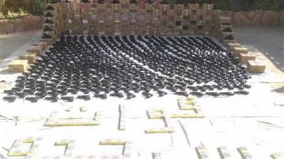 قوات حرس الحدود تدمر 4 أنفاق وضبط 41 قضية تهريب