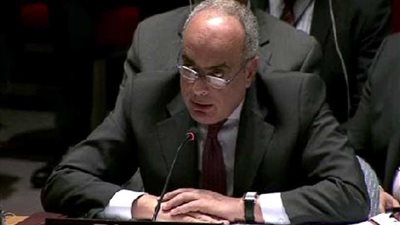 مندوب مصر بالأمم المتحدة: تقدمنا بمشروع قرار 