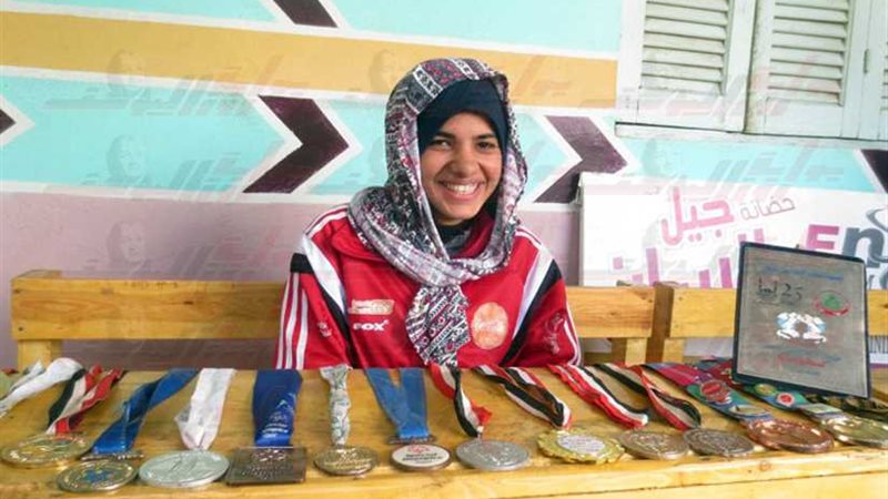 وفاء بطلة عالمية